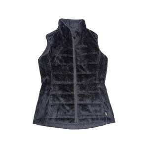 The North Face Mossbud Reversible Puffer Vest Fleece Purple Primaloft Gorpcore